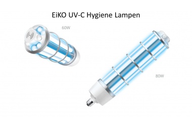 UV-C lampen voor directe bestraling van oppervlakten
